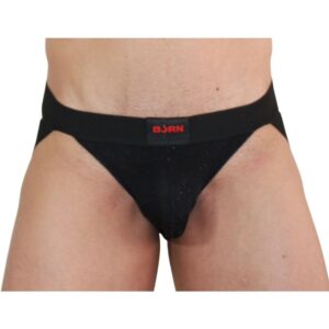 Burn - 003 jock brillante negro xl