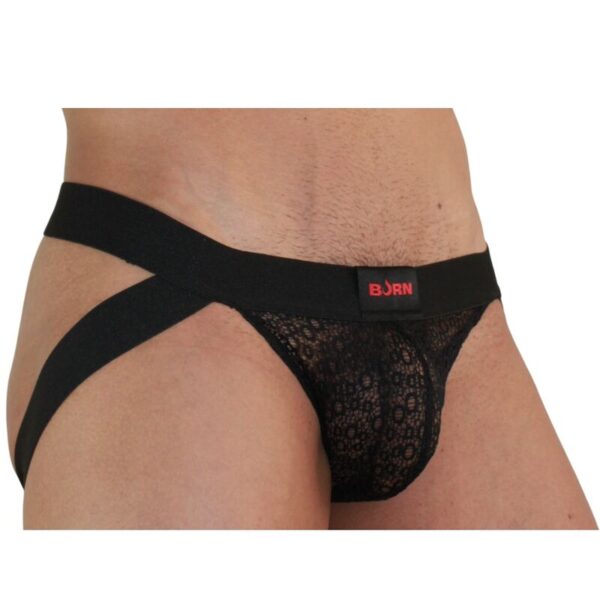 Burn - 005 jock lencero negro xl
