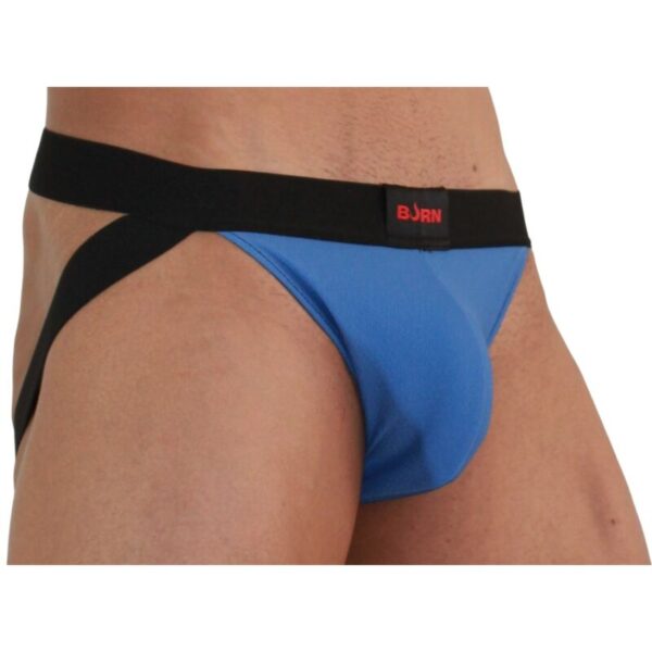 Burn - 008 jock azul / negro xl