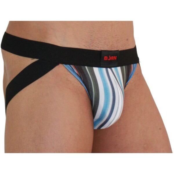 Burn - 009 jock multicolor / negro m