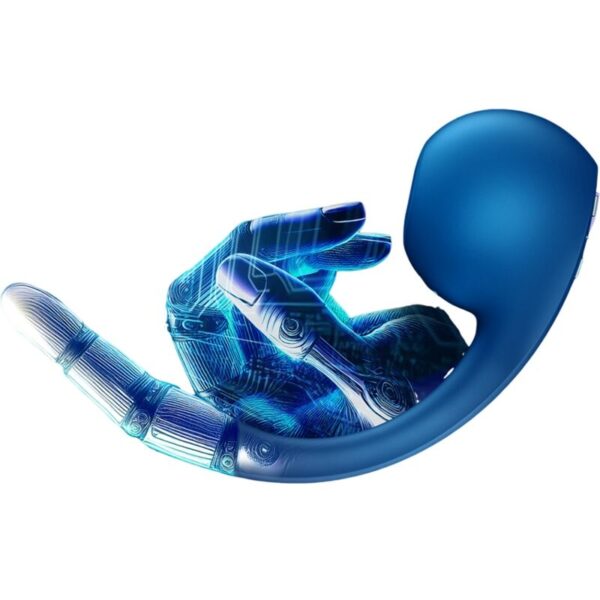 Satisfyer - pro+ wave 4 estimulador punto g & air pulse aplicaciÓn gratuita azul oscuro