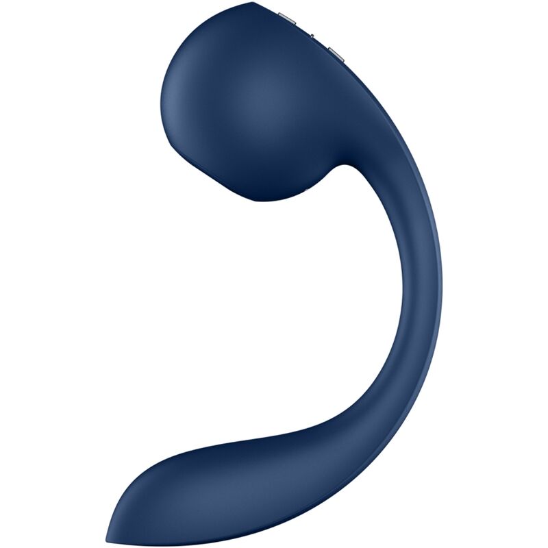 Satisfyer - pro+ wave 4 estimulador punto g & air pulse aplicaciÓn gratuita azul oscuro