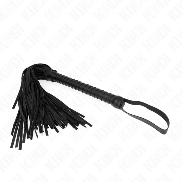 Kink - lÁtigo con mango texturizado negro 48.5 cm
