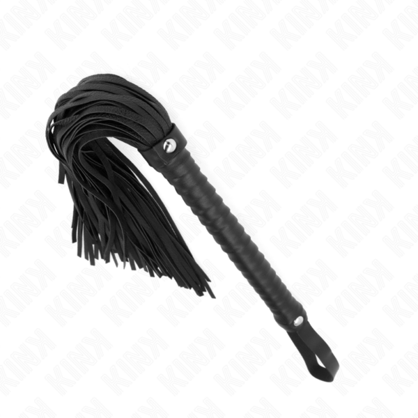 Kink - lÁtigo con mango texturizado negro 48.5 cm