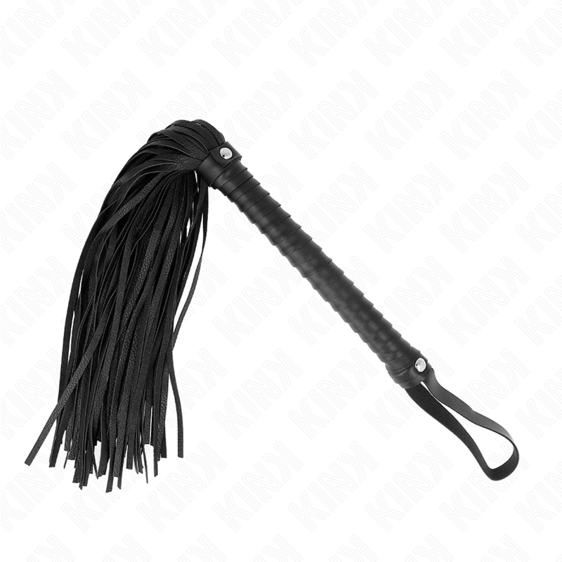 Kink - lÁtigo con mango texturizado negro 48.5 cm
