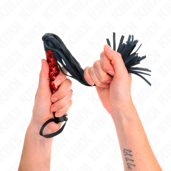 Kink - lÁtigo con patrÓn de diamante 40 cm