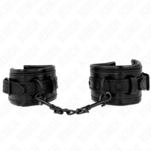 Kink - muÑequeras ajustable negro 20-30 cm x 6 cm