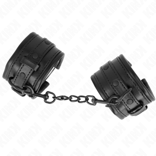 Kink - muÑequeras ajustable negro 20-30 cm x 6 cm