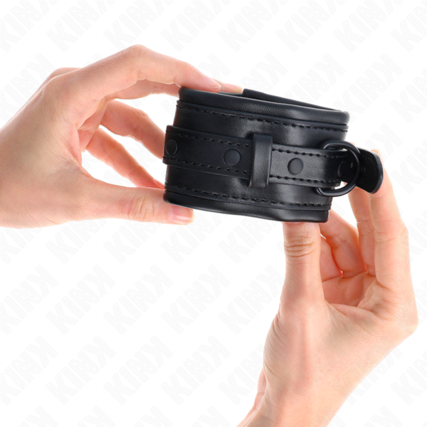 Kink - muÑequeras ajustable negro 20-30 cm x 6 cm