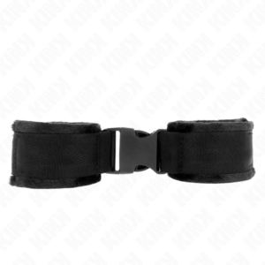 Kink - muÑequeras nylon negro modelo 1 ajustable 25-35 cm x 6 cm