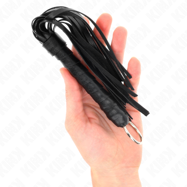 Kink - lÁtigo simple mini negro 28 cm