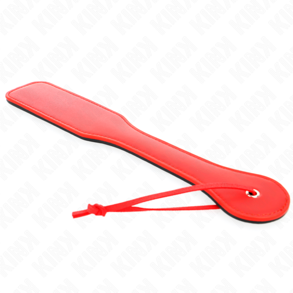 Kink - pala de dos caras rojo y negro 32 x 6 cm