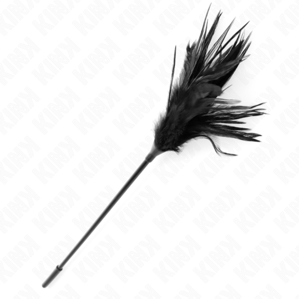 Kink - plumas mÚltiples para cosquillas negro 45 cm