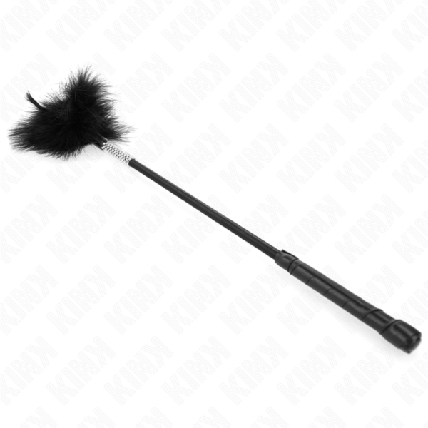 Kink - plumas para cosquillas con mango de diamantes de imitaciÓn 50 cm