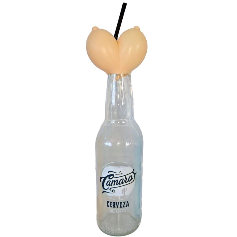 Diablo picante - tetas para botella de cristal 360 ml