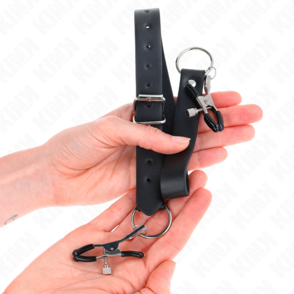 Kink - pinzas para clÍtoris 4 enganches ajustable 34-48 cm