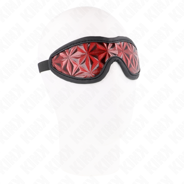 Kink - venda con patrÓn de diamantes rojo 20.5 x 6 cm