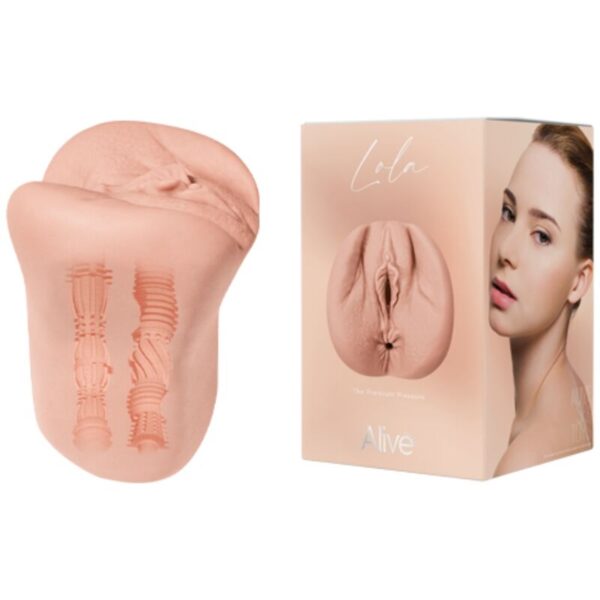 Alive - lola masturbador doble masculino vagina & ano super realÍstico natural