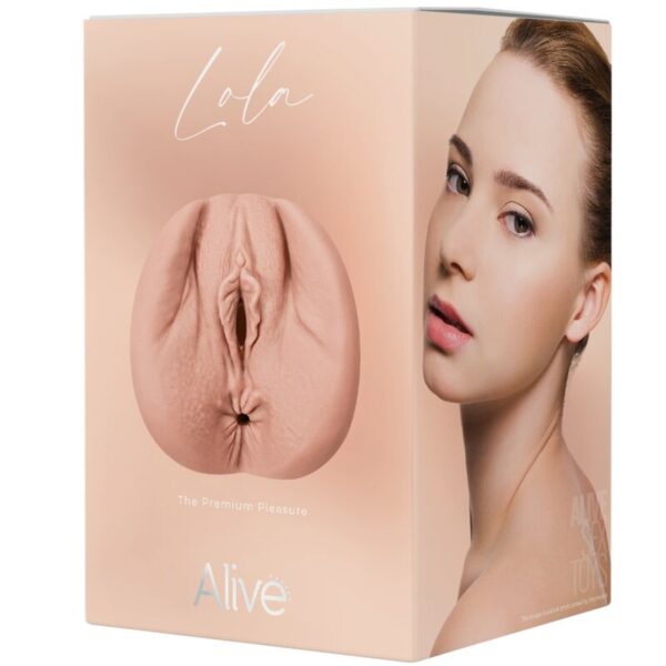 Alive - lola masturbador doble masculino vagina & ano super realÍstico natural