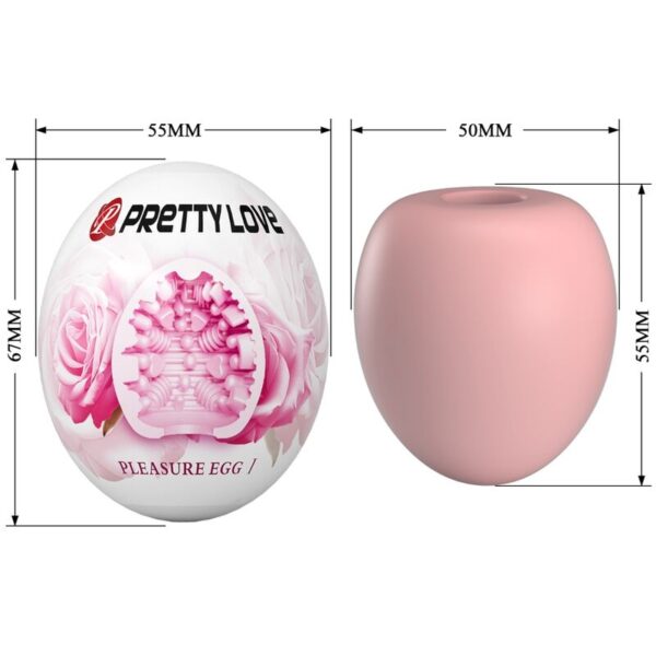 Pretty love - masturbador masculino huevo rosa