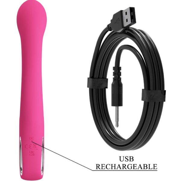 Pretty love - fritz vibrador rabbit 12 vibraciones rosa