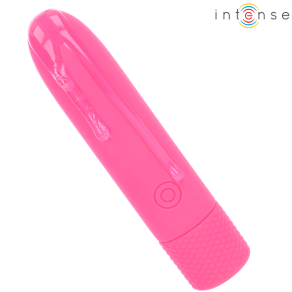 Intense - symone bala vibradora recargable por usb 8 vibraciones rosa 10 x 2.2 cm