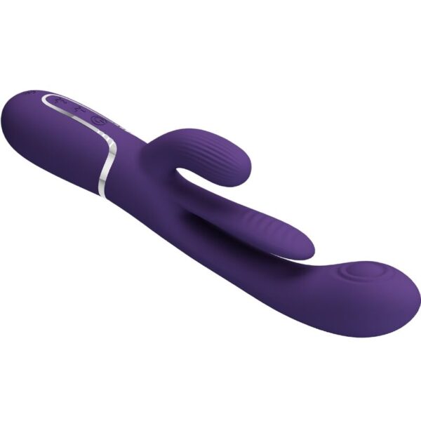 Pretty love - shania triple vibrador rabbit multifunciÓn morado