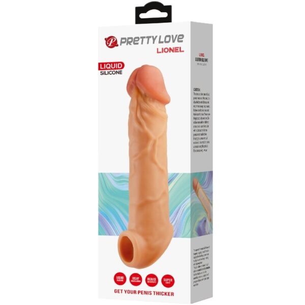 Pretty love - funda de pene de piel realÍstica natural