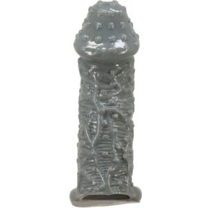 Pretty love - funda realÍstica alargadora y retardante para pene modelo 2 gris