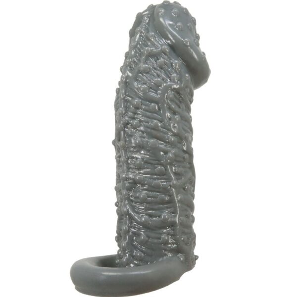 Pretty love - funda realÍstica alargadora y retardante para pene modelo 2 gris