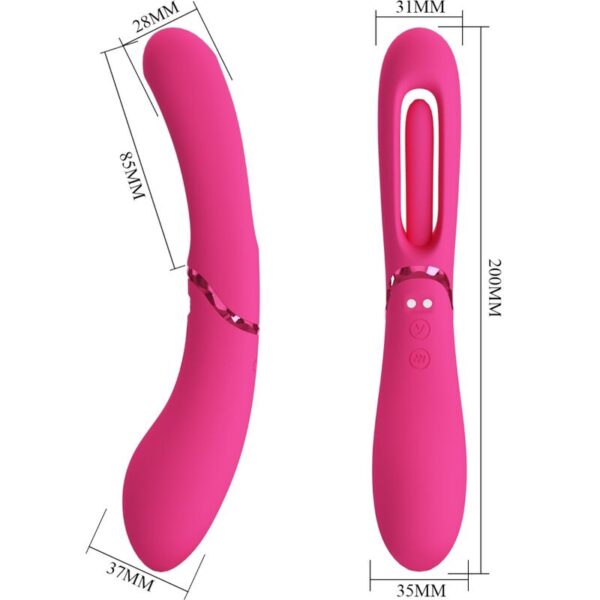 Romance - lexie vibrador punto g 7 vibraciones rosa