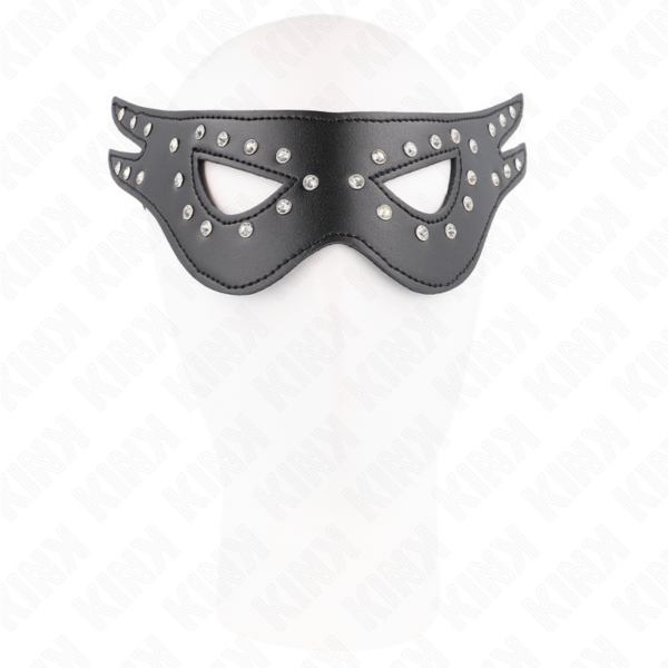 Kink - mÁscara de polipiel sexy modelo 2 27 x 13 cm