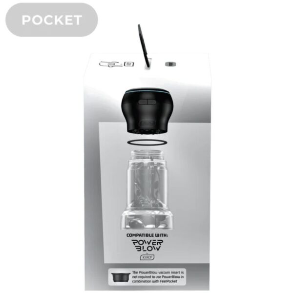 Kiiroo - feel pocket stroker + power blow combo