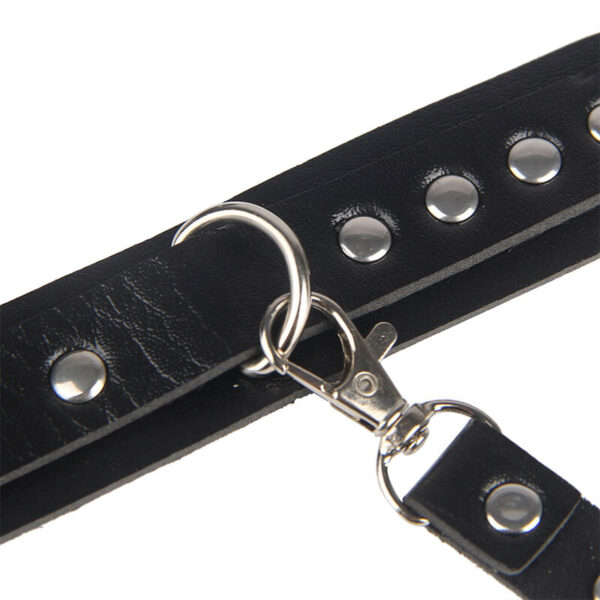Subblime - 953690 esposas con cinturÓn bondage negro talla Única