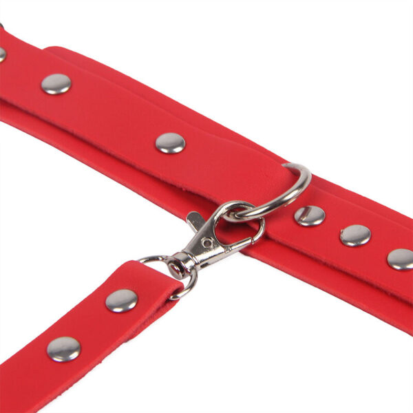 Subblime - 953706 esposas con cinturÓn bondage rojo talla Única