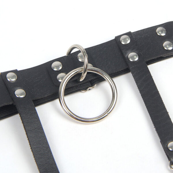 Subblime - 953744 liga punk de cuero ajustable negro talla Única