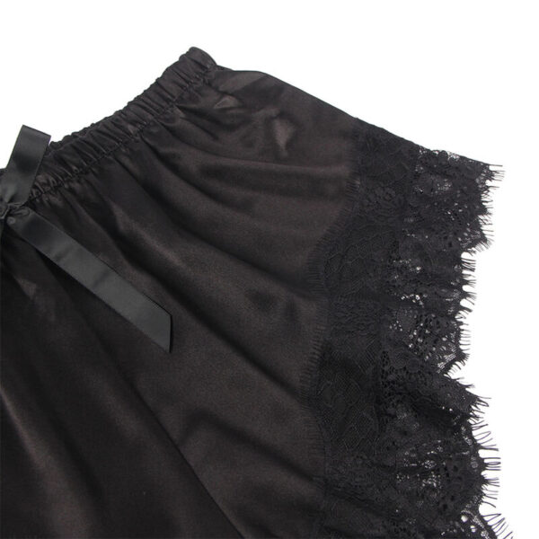 Subblime - 953942 pijama sexy saten y  encaje negro l/xl