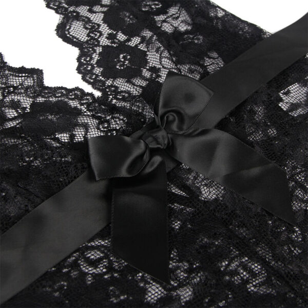 Subblime - 930882 body sexy con volantes negro l/xl