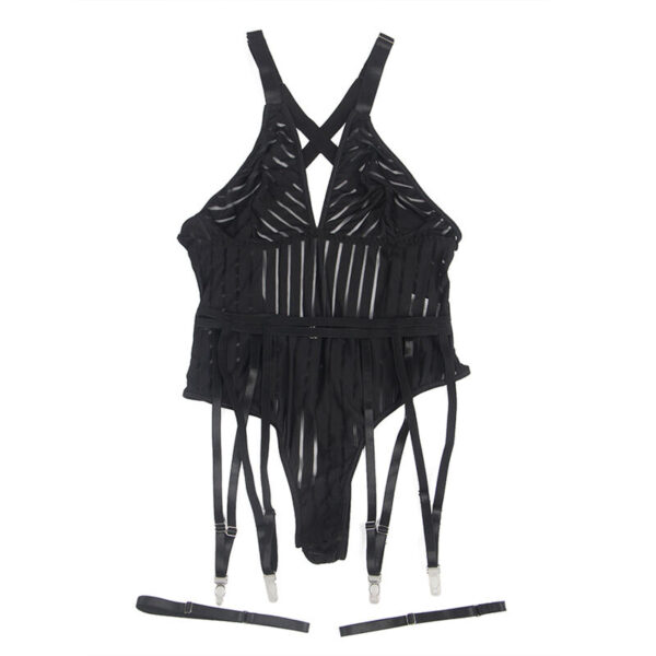 Subblime - 954147 body con liguero negro s/m