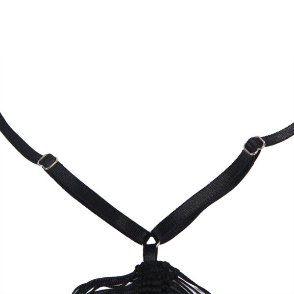 Subblime - 954222 vestido de tiras + tanga negro s/m