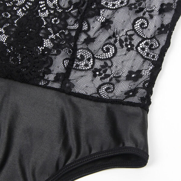 Subblime - 954383 body sexy con ligueros negro s/m