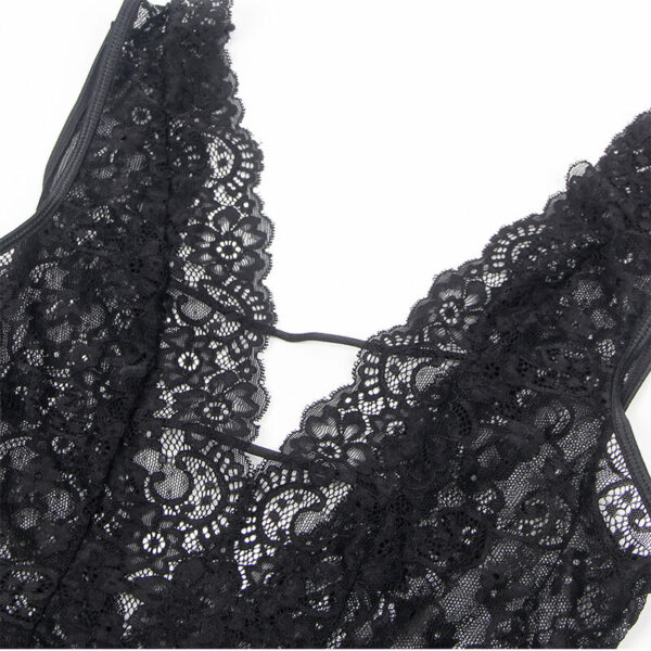 Subblime - 954390 body sexy con ligueros negro l/xl