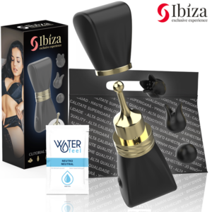 Ibiza - set estimulador clitoris lazo con 3 cabezales