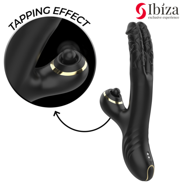 Ibiza - vibrador hi-tech rabitt clitorial potente y doble wave two dragons