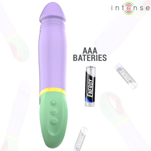 Intense - velma vibrador clÁsico morado