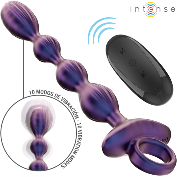 Intense - jackie plug anal vibrador modelo 1 control remoto