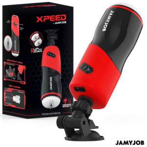 Jamyjob - xpeed masturbador vagina automÁtico 5 modos de empuje y efecto sonido