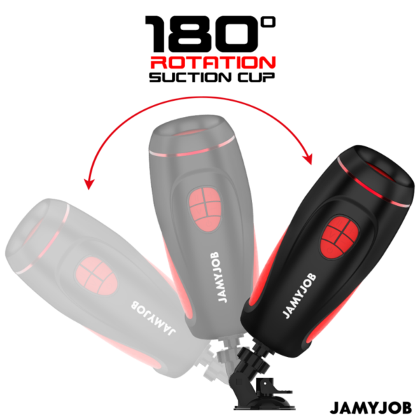 Jamyjob - pyston base masturbador automÁtico con dildo control remoto