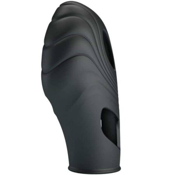 Pretty love - lich vibrador de dedo silicona negro