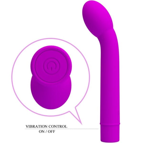 Pretty love - logan vibrador punto g 10 vibraciones morado